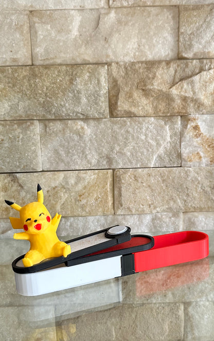 Pikachu Incense Stand SET with Pokeball Tray & Storage